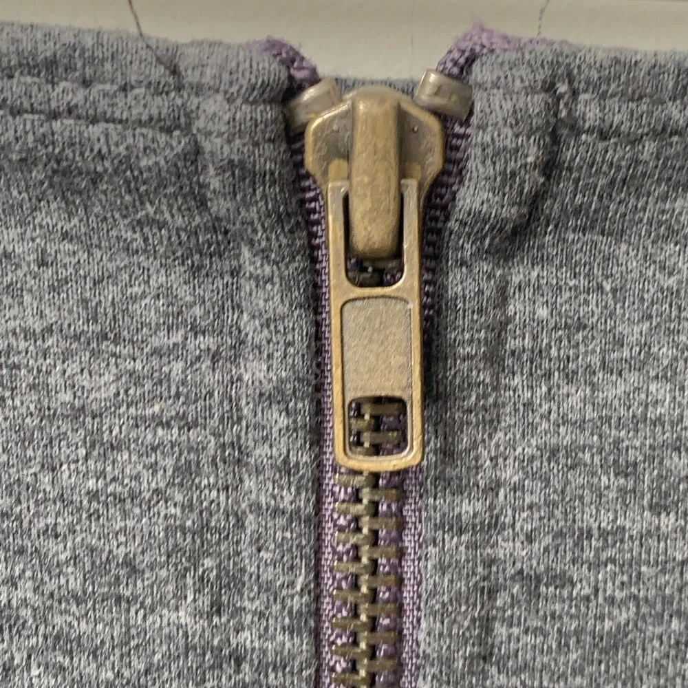 SILENCE + NOISE Women’s Medium Heather Gray Boat Neck Cotton Spandex Sweater